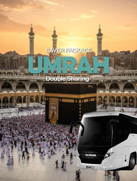 Umrah Deal Twin Sharing – Package 1