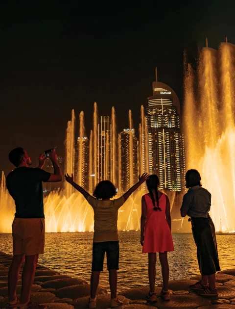 Dubai Fountain Boardwalk