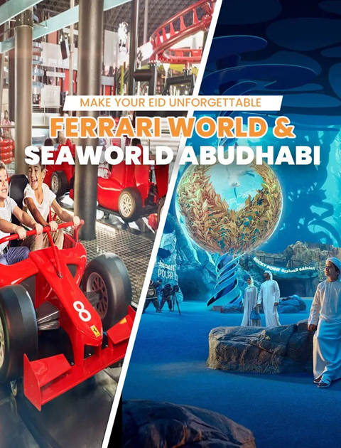 Ferrari World Plus SeaWorld Abu Dhabi Combo